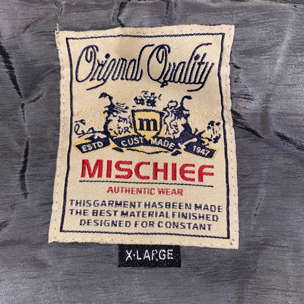 Mischief Authentic Gray Lightweight Short Jacket … - image 2
